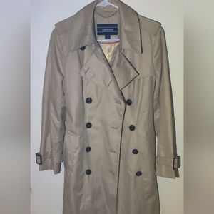 Lands End Trench Coat size 6P